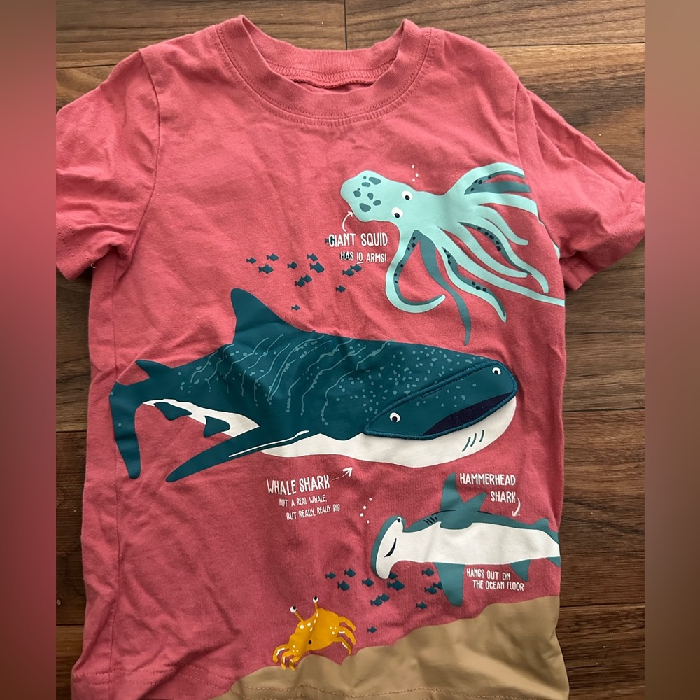 Carters 3T Boys Coral Shirt